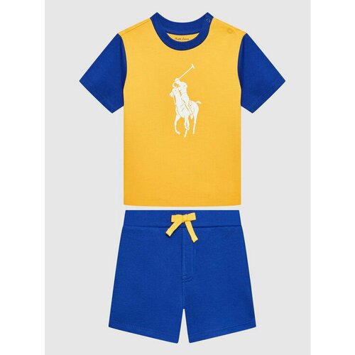 Комплект одежды Polo Ralph Lauren, размер 12M [METM], синий