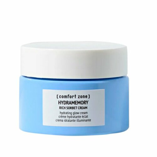 Крем питательный для лица увлажнение и сияние 30 мл COMFORT ZONE HYDRAMEMORY Rich Sorbet Cream 30 мл крем питательный для лица comfort zone hydramemory rich sorbet cream refill 50 мл