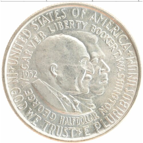 Клуб Нумизмат Монета 1/2 доллара Америки 1952 года Серебро Букер Т
