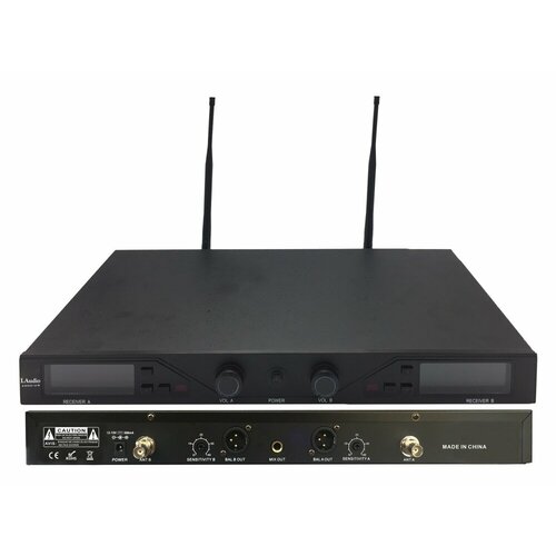 LAudio 4000-UR Беспроводная микрофонная система два микрофона петлички 5144000₽