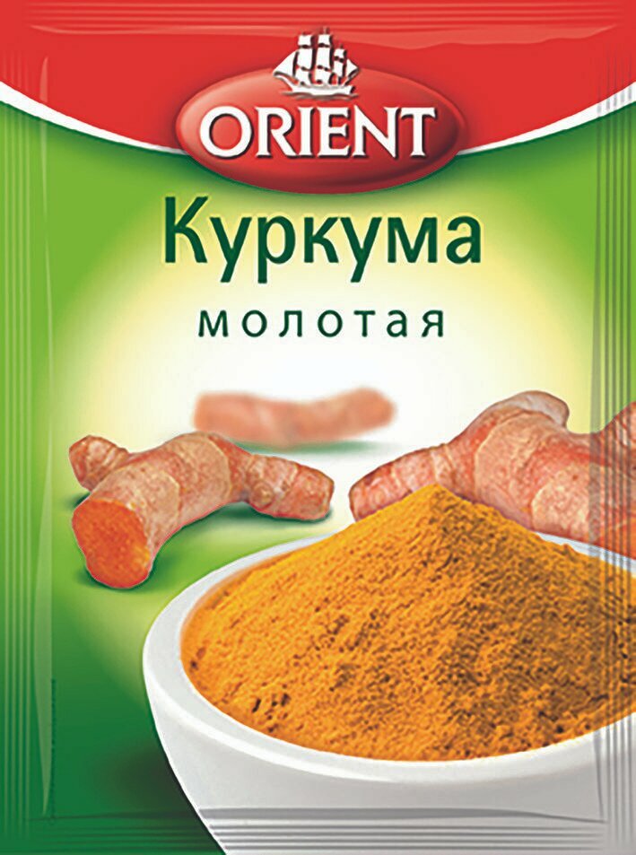 Куркума молотая ORIENT пак 12г Австрия