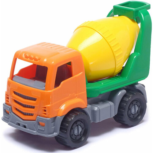 Пластиковая модель машинки Бетоновоз Ярослав строительный, для детей, игрушка для песочницы, 16 см