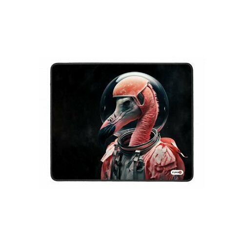 Коврик для компьютерной мышки Fumiko MP01 Розовый фламинго 240x200x2 мм оверлок 360₽