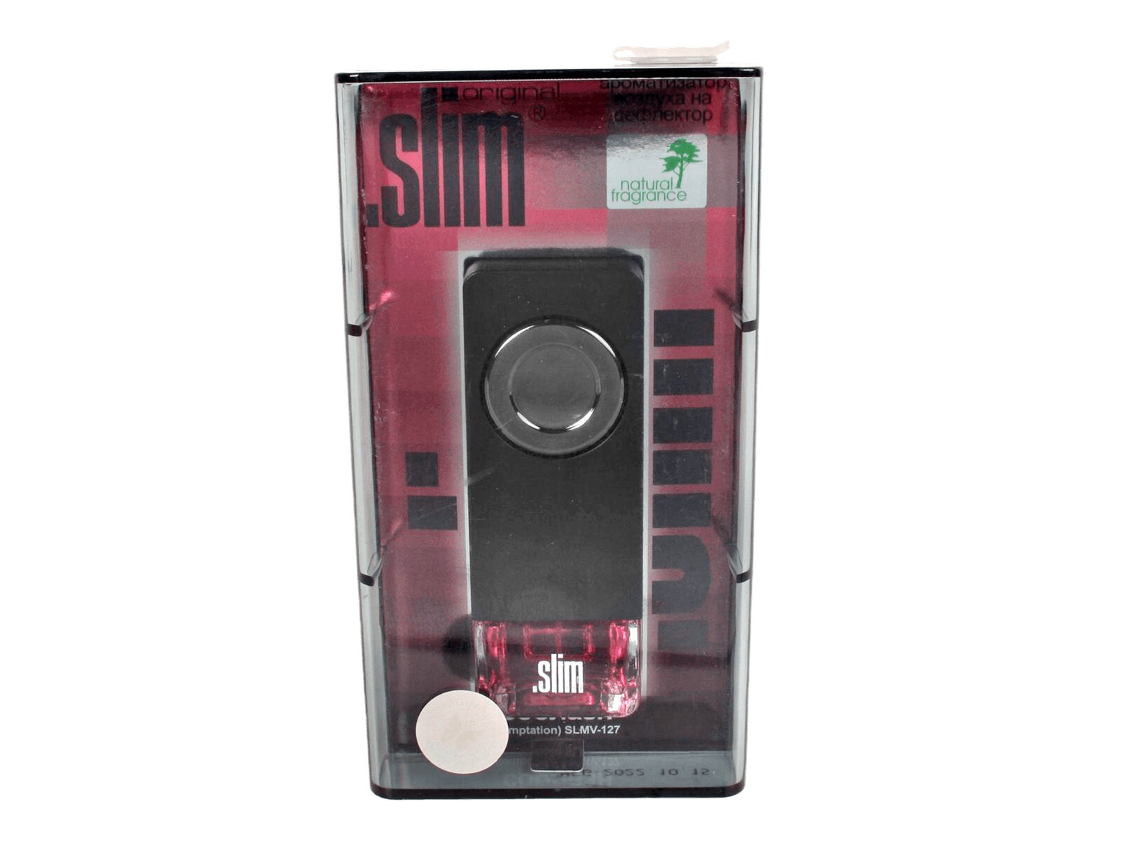 Освежитель воздуха SLMV-127 SLIM соблазн на дефлектор, жидкостной 8мл