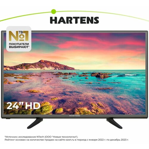 Hartens TV 24 дюйма, HD, модель HT-24HO6BVZ