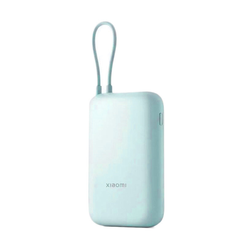 Внешний аккумулятор Xiaomi Mi Power Bank With Cable USB-C 10000mAh Pocket Version Beige (P15ZM) - фото №2