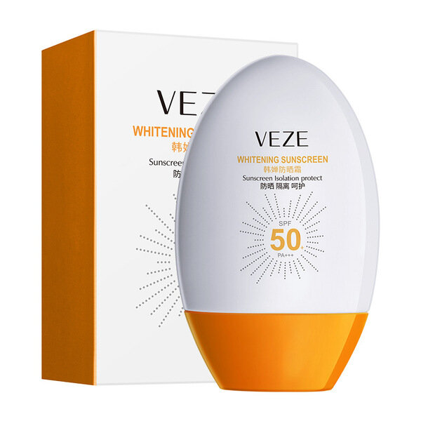 Солнцезащитный крем VEZE для лица с SPF 50, солнцезащитный крем с высоким уровнем Уфа, антивозрастной увлажняющий уход за кожей TSLM1