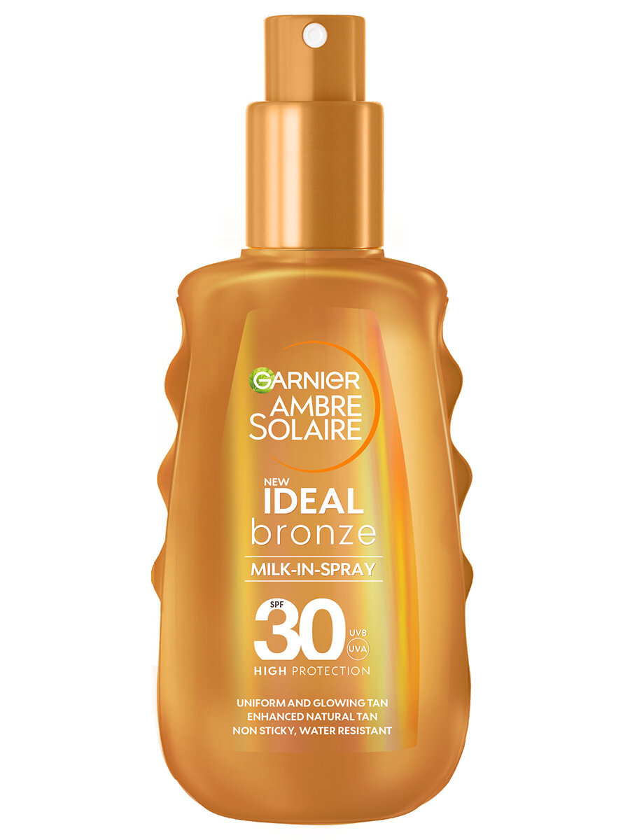 Спрей-проявитель загара Garnier солнцезащитный Ambre Solaire SPF30 150мл