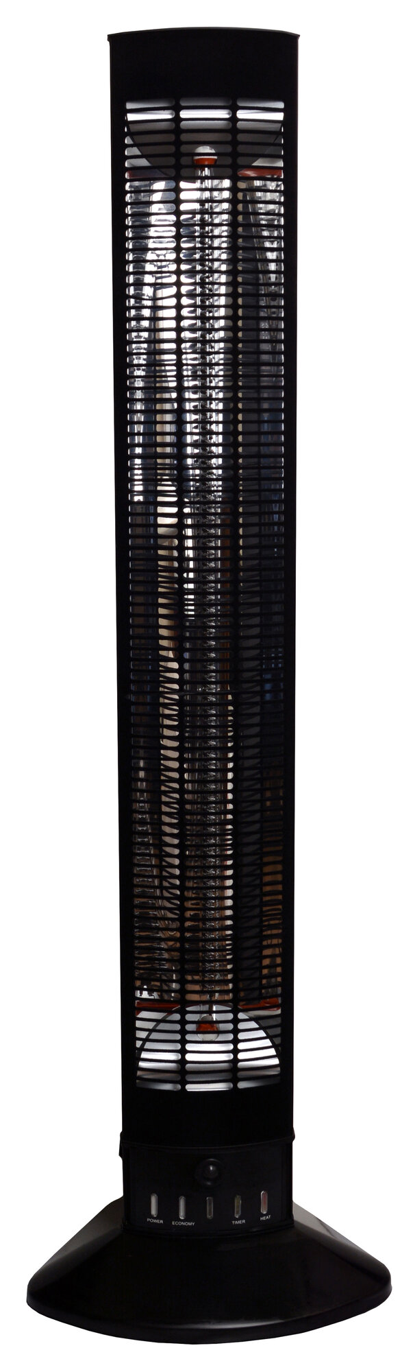 фото Инфракрасный электрический напольный обогреватель Hugett Gaea Black