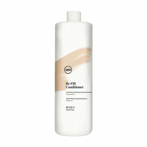 Реструктурирующий кондиционер для волос с кератином-BE FILL CONDITIONER 360 Hair Professional 1000ML