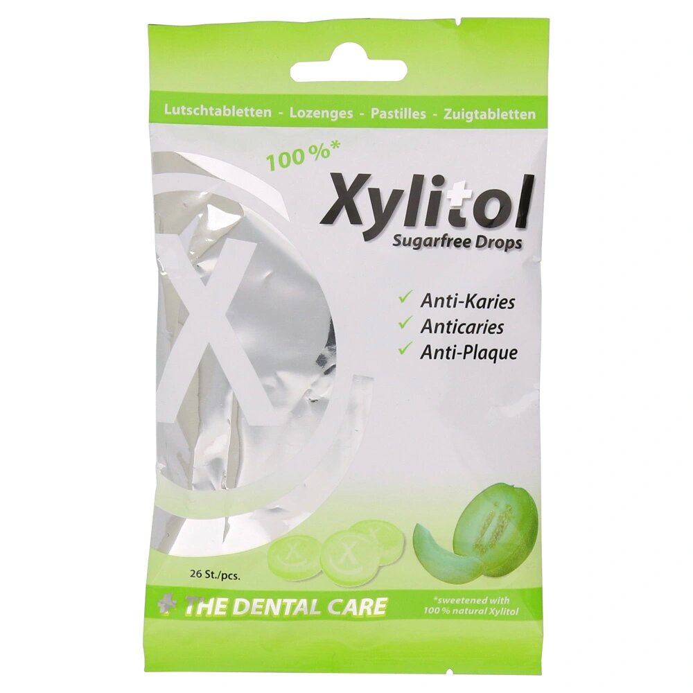 Леденцы miradent Xylitol Drops дыня