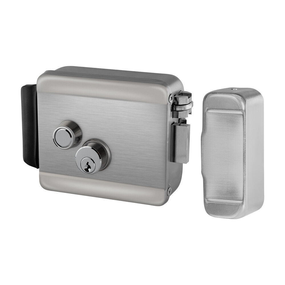 Установка накладного замка на калитку