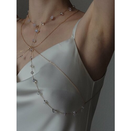 Цепь на тело cosha_brand, 1 шт., золотистый