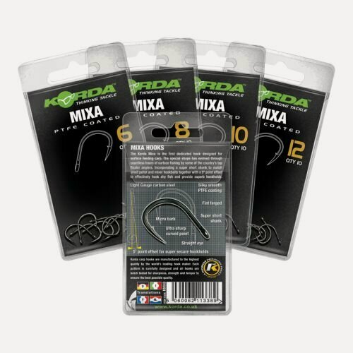 Изображение товара KORDA Крючок Mixa 6, 10 шт.