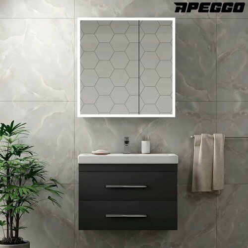 Зеркало-шкаф Apeggo Patric Led 600х800 20540₽