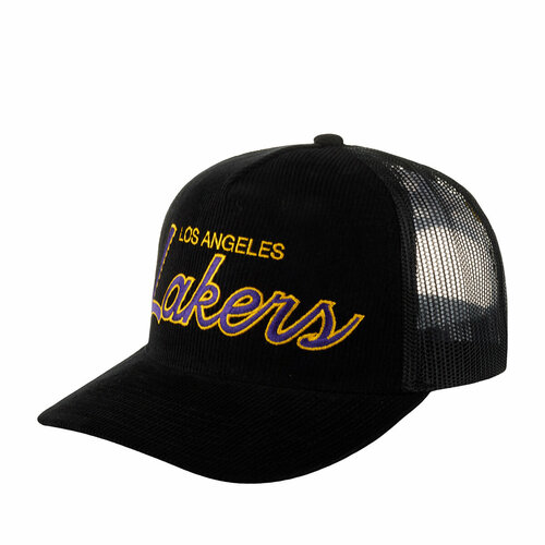 Бейсболка Mitchell & Ness, размер OneSize, черный