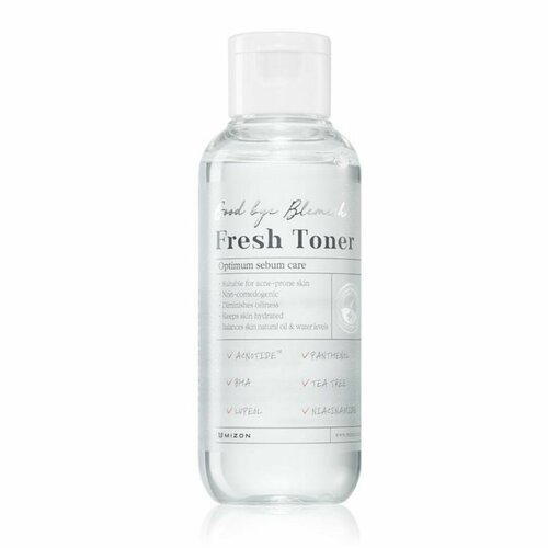 MIZON GOOD BYE BLEMISH FRESH TONER Тонер для лица с пептидами для проблемной кожи гипоаллергенный некомедогенный 120мл тонер для проблемной кожи лица ciracle anti blemish toner 105 мл