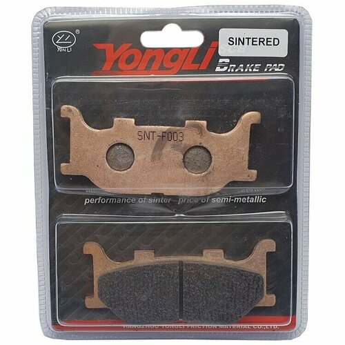 Тормозные колодки Yongli SNT-F003 Sintered