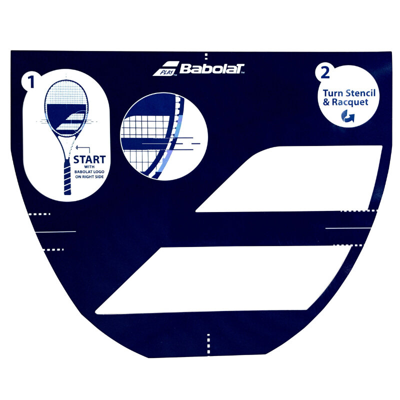 Трафарет для ракетки теннис x1 Babolat Navy