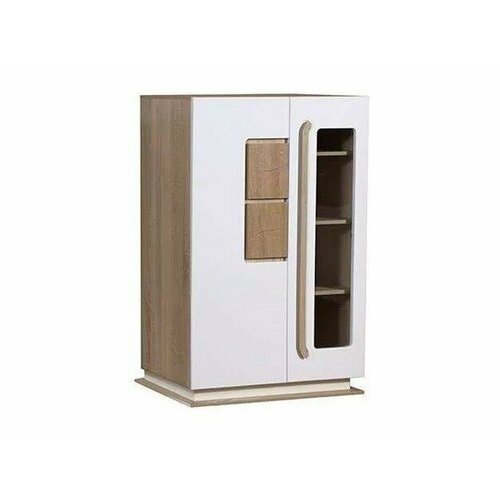 Шкаф комбинированный Дора 3003-02 дуб сономабелый глянец 21686₽