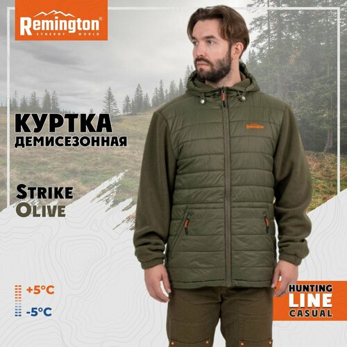 куртка remington размер 46 48 синий Куртка Remington, размер 46/48, зеленый