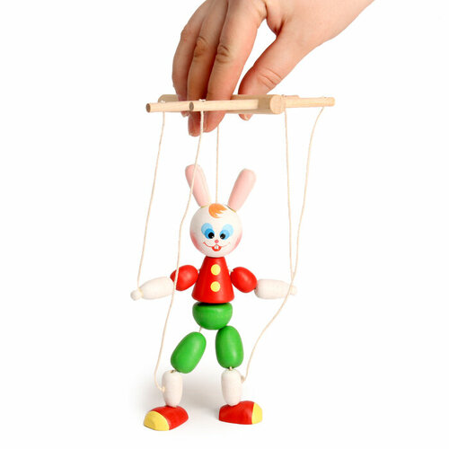 Марионетка Зайчик комплект из 2 шт 2810₽