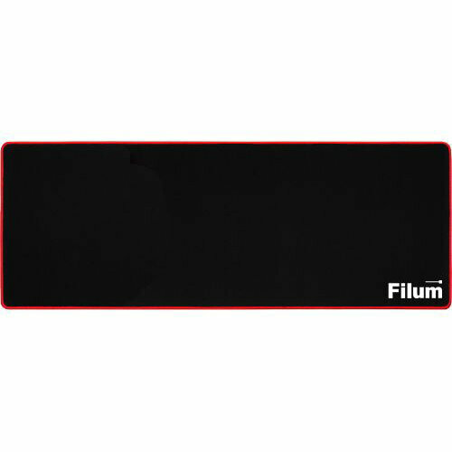 Коврик Filum Bulldozer XL FL-MP-XL-GAME для игровой мыши 900*450*3мм ткань плюс резина, черный