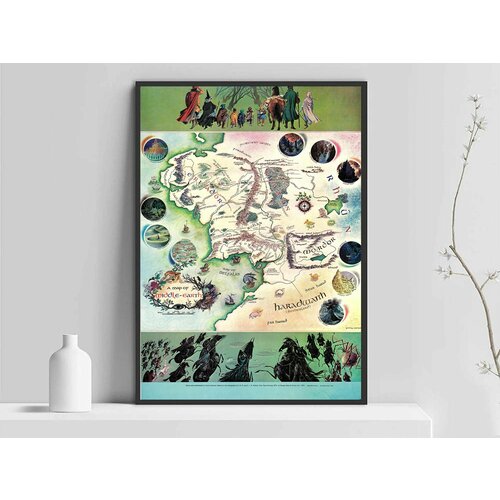 Карта Толкиена 