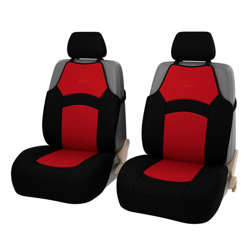 Чехлы - майки передние PSV GTL Romb 2 полиэстер/термопринт бежевые