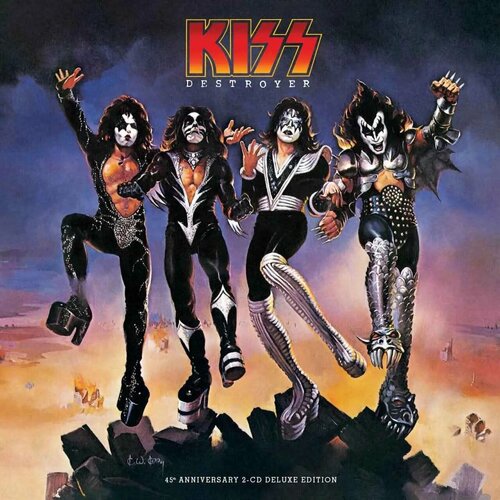 KISS - DESTROYER (2LP 45th anniversary) виниловая пластинка