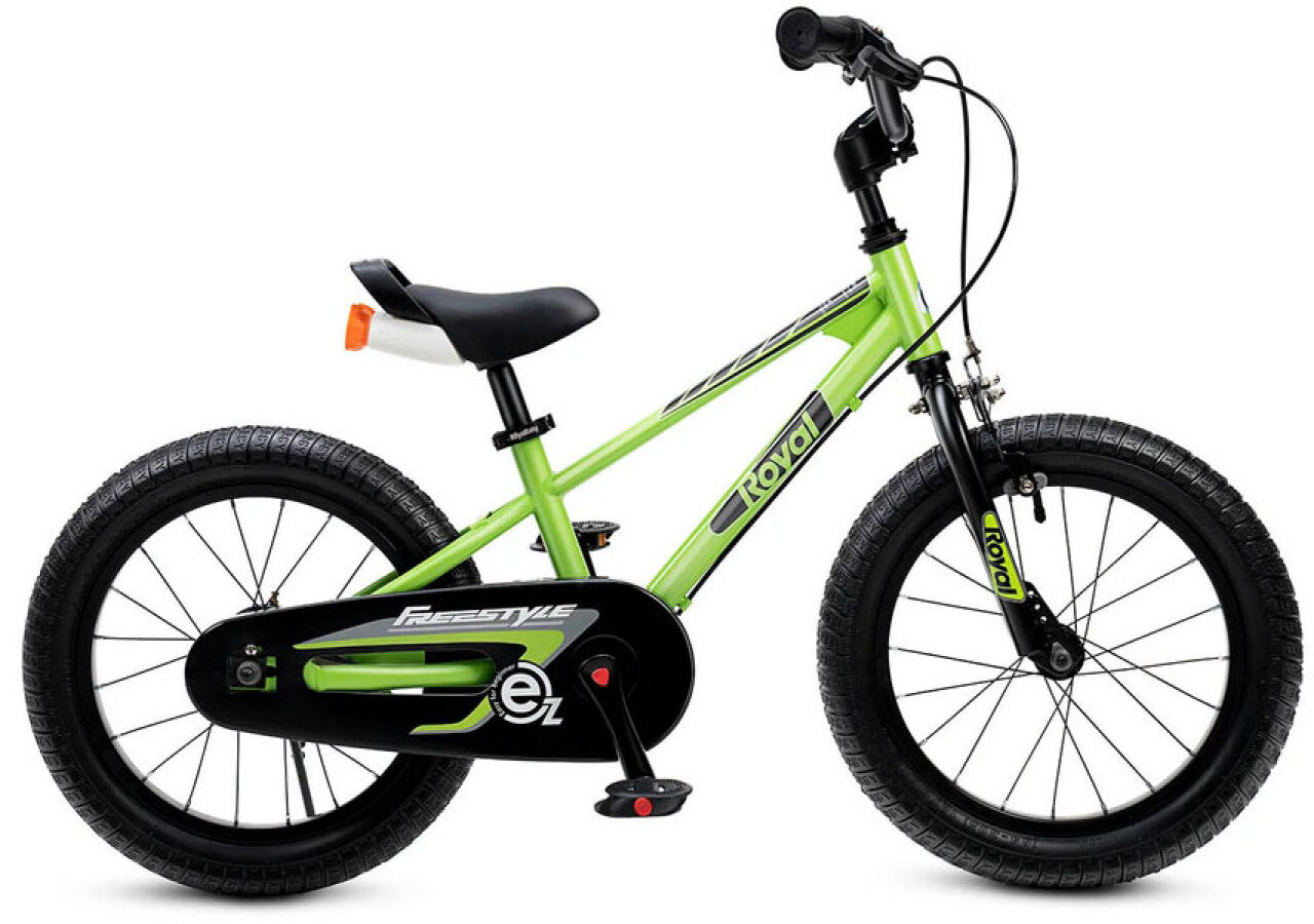 Детский велосипед Royal Baby Freestyle EZ 16" (2024) 16 Зеленый (104-124 см)