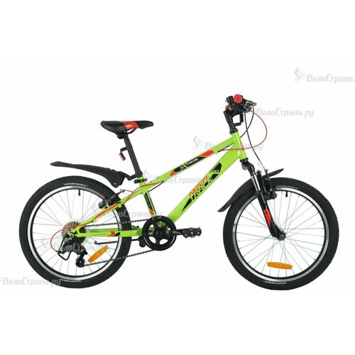 Детский велосипед Novatrack Extreme 20 (2021) 20 Зеленый (115-128 см) детский велосипед novatrack racer 12 sp 20 2020 20 зеленый 115 128 см