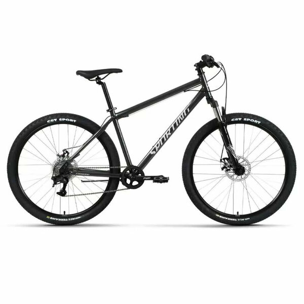 Горный велосипед Forward Sporting 27,5 2.0 D (2023) 17" Черно-белый (156-170 см)