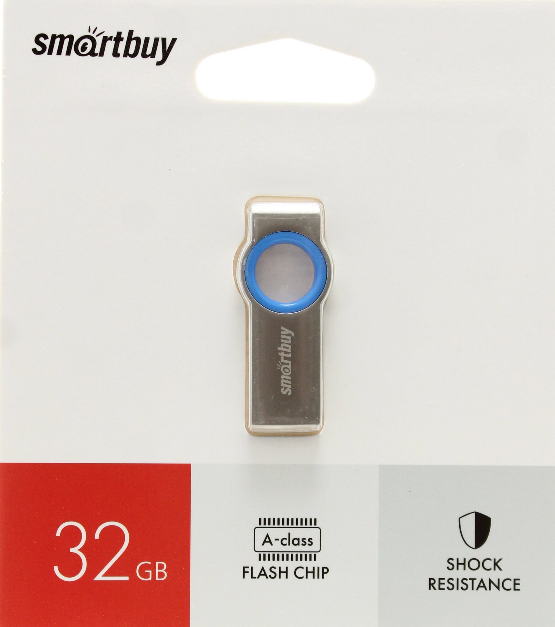 Флешка 32 ГБ USB Smartbuy MC2 Metal Blue