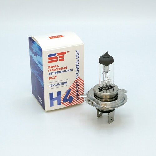 Лампа 12 В H4 6055 Вт Р43 галогенная ST 247₽