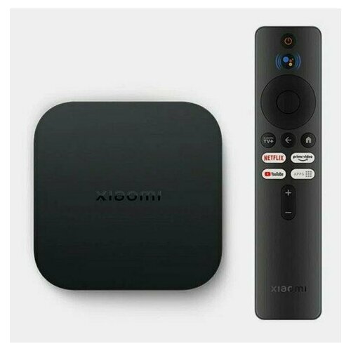 ТВ-приставка Xiaomi Mi Box S 4K 2nd Gen черный 1037300₽