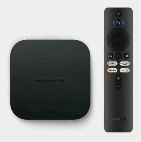 ТВ-приставка Xiaomi Mi Box S 4K 2nd Gen черный