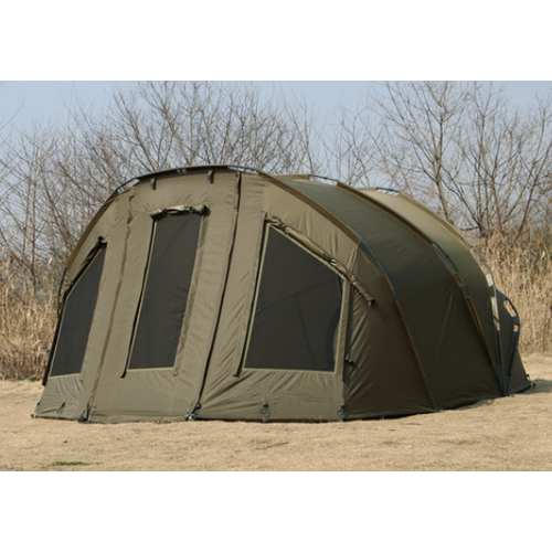 Карповая туристическая палатка 4-местная / Большая палатка для рыбалки, охоты или кемпинга / 460х350х200 см