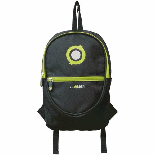 524-136 Рюкзак Globber для самокатов Junior Black Lime Green