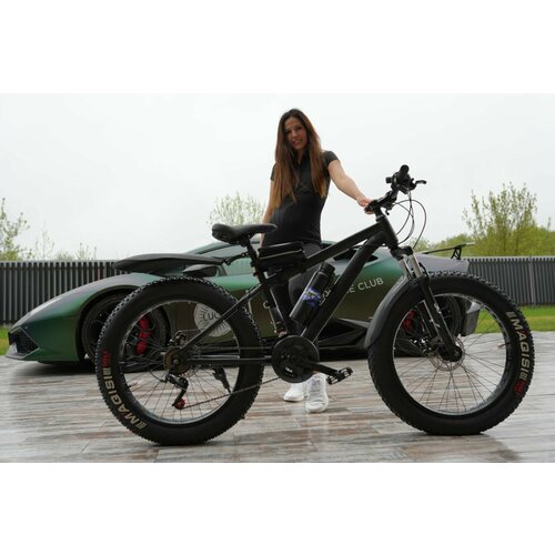 Велосипед Фэтбайк SPR Richiesto 24 Горный Спортивный Взрослый Подростковый черный матовый 27200₽