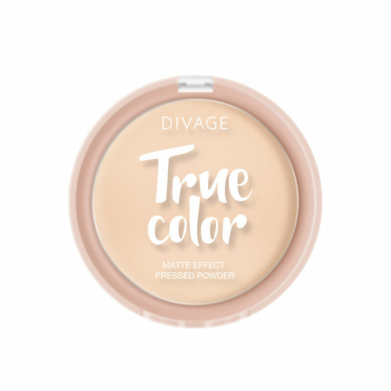 Пудра компактная Divage True Color т.02 Ivory 8 г