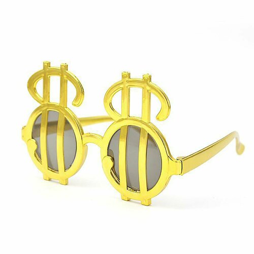 Карнавальные очки Доллары карнавальные очки макси доллары золото украшение для праздника