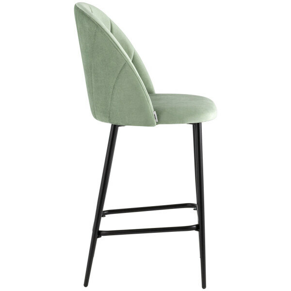 Стул STOOL GROUP Логан, металл/велюр, металл, цвет: фисташковый Hoff - фото №16