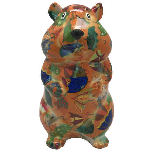 Хомяк Финн (оранжевый с зонтиками)