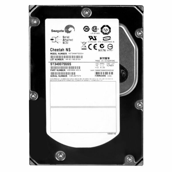 Жесткий диск Seagate ST3400755SS 400Gb SAS 3,5" HDD