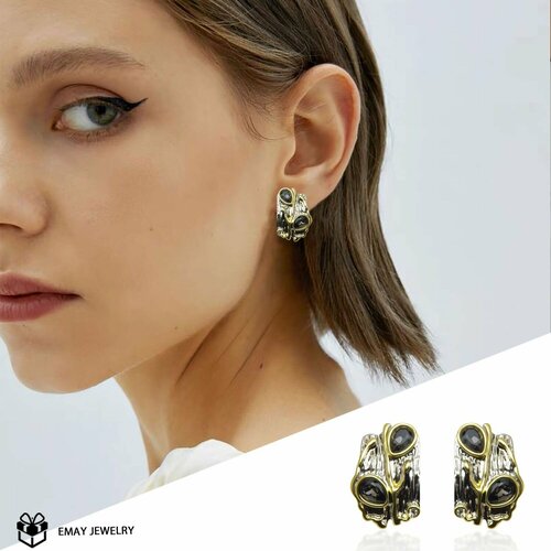  Emay, искусственный камень, серебряный