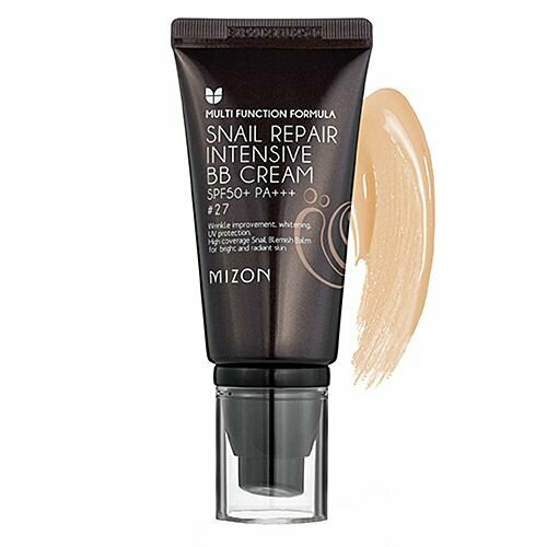 MIZON Snail Repair Intensive BB Cream SPF50+ РА+++ #31 ББ-крем с экстрактом муцина улитки 50мл mizon bb крем с экстрактом муцина улитки intensive bb cream spf50 ра 50 мл mizon snail repair