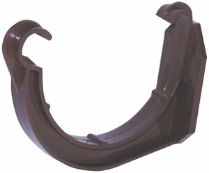 Крюк желоба пвх profil d90мм коричневый