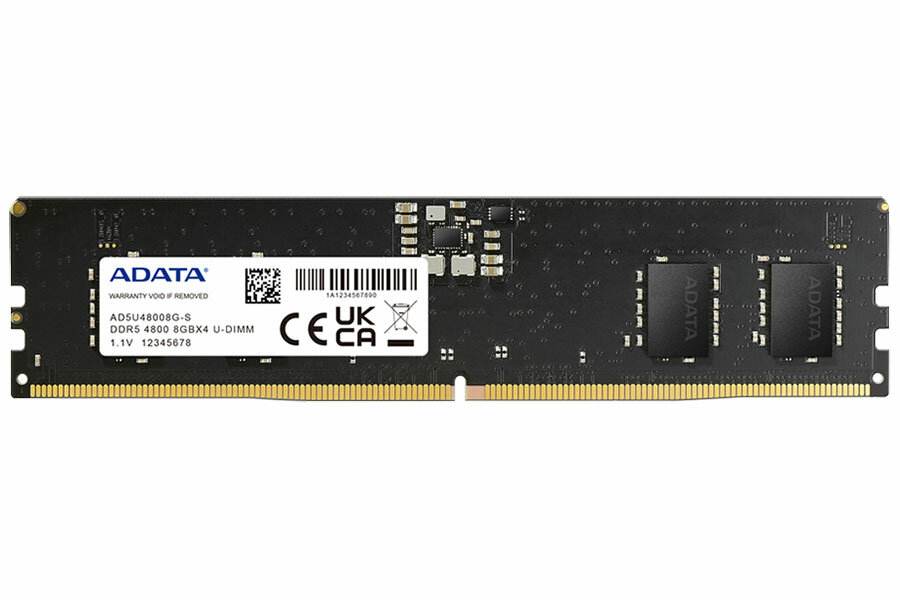 Оперативная память ADATA DDR5 8GB 4800MHz (AD5U48008G-S)