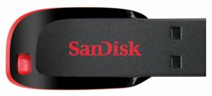 SanDisk Cruzer Blade чёрный USB 32GB